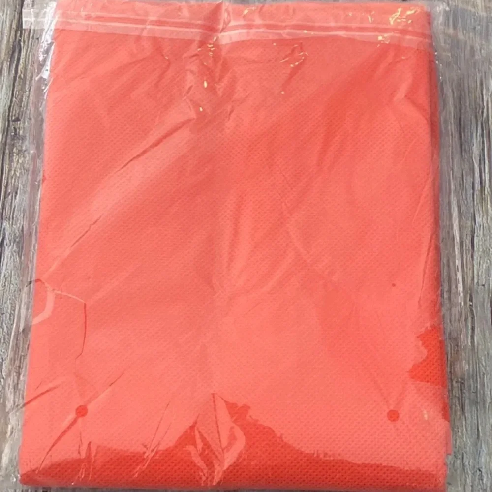 💞 New Orange Drawstring Laundry Duffel Bag